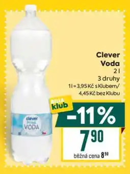 Billa Clever Voda nabídka