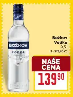 Billa Božkov Vodka nabídka