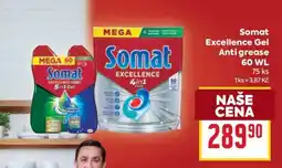 Billa Somat Excellence Gel Anti-Grease 60 WL nabídka