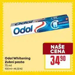 Billa Odol Whitening nabídka