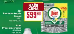 Billa Jar Platinum kapsle lemon nabídka