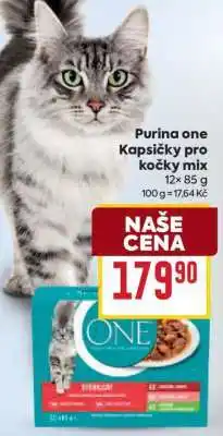 Billa Purina one Kapsičky pro kočky mix nabídka