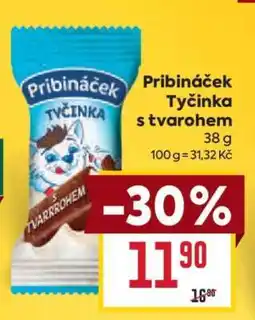 Billa Pribináček Tyčinka s tvarohem nabídka