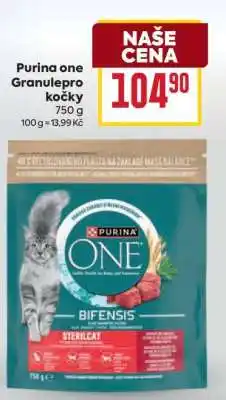 Billa Purina One Granule pro kočky nabídka
