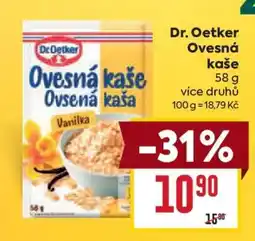 Billa Dr. Oetker Ovesná kaše nabídka