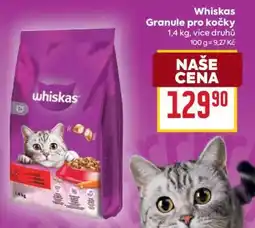Billa Whiskas nabídka
