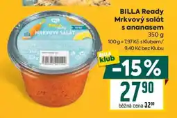 Billa BILLA Ready Mrkvový salát s ananasem nabídka