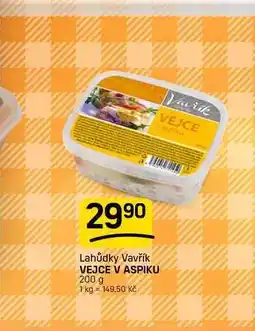 Flop VEJCE V ASPIKU nabídka
