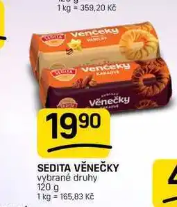 Flop SEDITA VĚNEČKY vybrané druhy nabídka