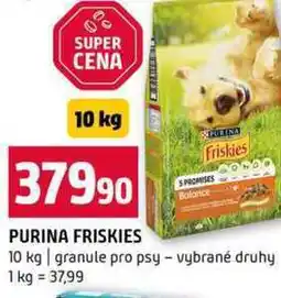 Terno PURINA FRISKIES 10 kg granule pro psy vybrané druhy nabídka