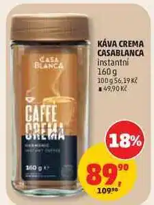 Penny Market KÁVA CREMA CASABLANCA instantní nabídka