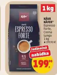 Penny Market KÁVA KÄFER Espresso Forte nabídka