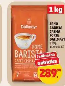 Penny Market ZRNO BARISTA CREMA FORTE DALLMAYR nabídka