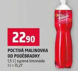 Terno PODĚBRADKY 1,5l sycená limonáda nabídka