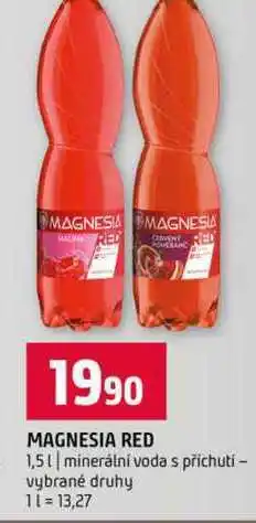 Terno MAGNESIA RED 1,5l minerální voda s příchutí vybrané druhy nabídka