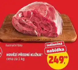 Penny Market HOVĚZÍ PŘEDNÍ KLIŽKA nabídka