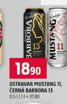 Terno OSTRAVAR MUSTANG 11, ČERNÁ BARBORA 13 nabídka