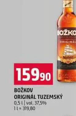 Terno BOŽKOV ORIGINÁL TUZEMSKÝ 0,5l vol. 37,5% nabídka