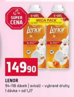 Terno LENOR 94-118 dávek aviváž vybrané druhy nabídka