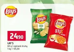 Terno LAY'S 60 g vybrané druhy nabídka