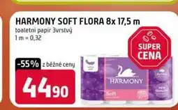 Terno HARMONY SOFT FLORA 8x 17,5 m toaletní papír 3vrstvý nabídka