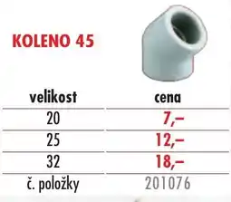 Uni Hobby Koleno 45 nabídka