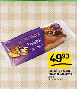 Flop EXELSIOR TWISTER S NÁPLNÍ MAKOVOU nabídka