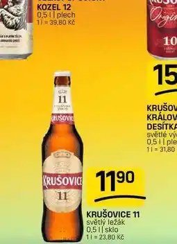 Flop KRUŠOVICE 11 světlý ležák nabídka