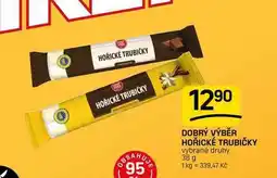 Flop DOBRÝ VÝBĚR HOŘICKÉ TRUBIČKY vybrané druhy nabídka