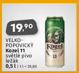 Coop Velkopopovický Kozel 11 nabídka