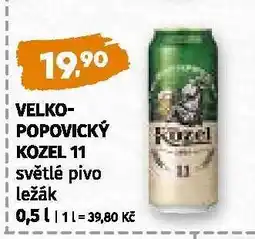 Coop Velkopopovický Kozel 11 nabídka