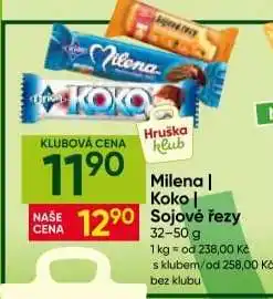 Hruška Milena | Koko | Sojové řezy nabídka