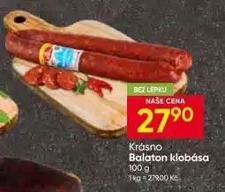 Hruška Krásno Balaton klobása nabídka