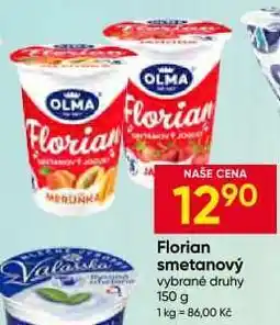 Hruška Florian smetanový nabídka