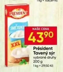 Hruška Président tavený sýr nabídka