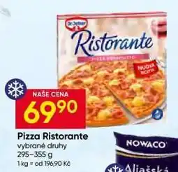 Hruška Pizza Ristorante nabídka