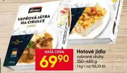 Hruška Hotové jídlo nabídka