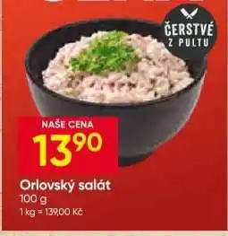 Hruška Orlovský salát nabídka