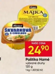Hruška Paštika Hamé nabídka