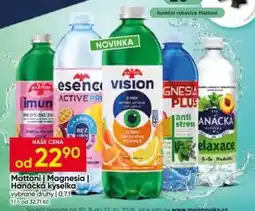 Hruška Mattoni Magnesia Hanácká kyselka nabídka