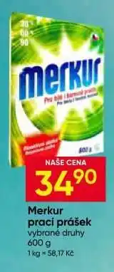 Hruška Merkur prací prášek nabídka
