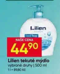 Hruška LILIEN Tekuté mýdlo nabídka