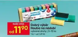 Hruška Dobrý výběr Houba na nádobí nabídka