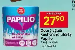 Hruška Dobrý výběr Kuchyňské utěrky Papilio nabídka