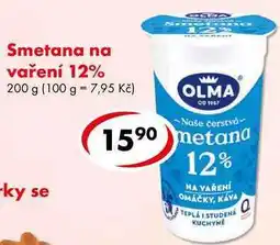 CBA Smetana na vaření 12% nabídka