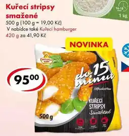 CBA Kuřecí stripsy smažené nabídka