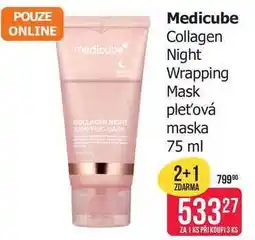 Teta Medicube Collagen Night Wrapping Mask pleťová maska nabídka