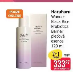 Teta Haruharu Wonder Black Rice Probiotics Barrier pleťová esence nabídka