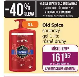 Teta Old Spice sprchový gel nabídka
