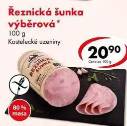 CBA Řeznická šunka výběrová nabídka